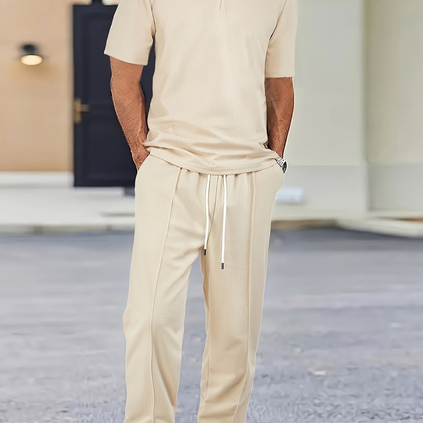 Conjunto Waffle Casual Premium