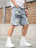Shorts Jeans Hombre Oversize