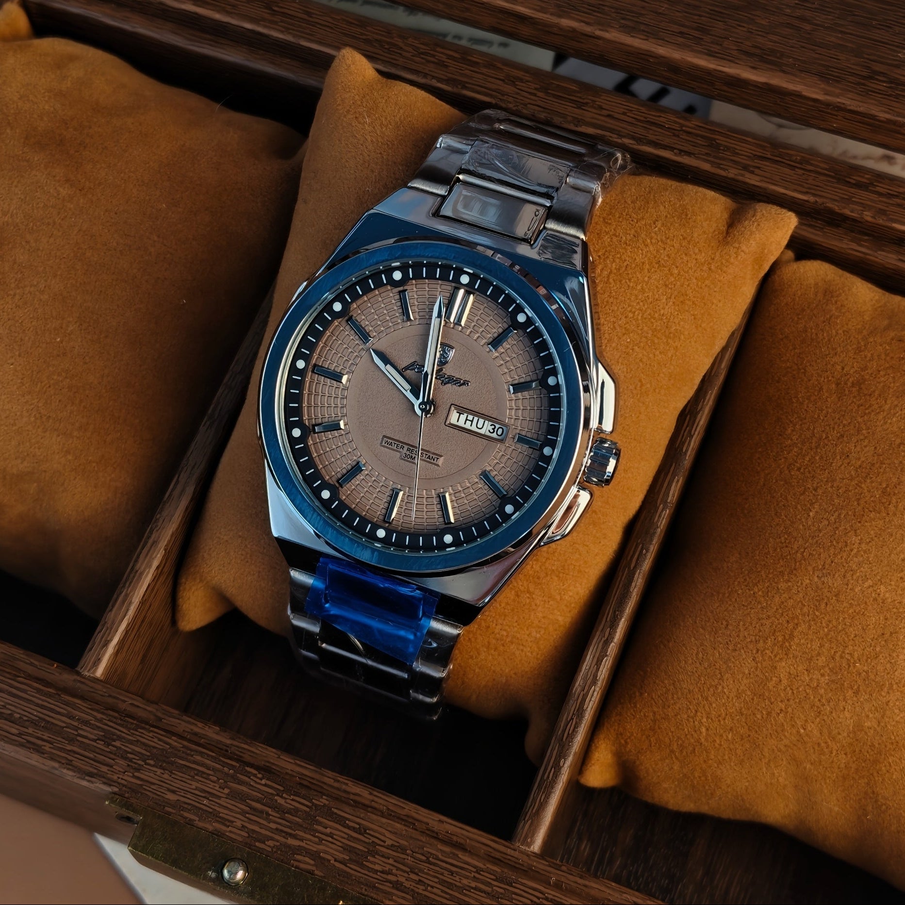 Reloj  Poedagar Business Premium impermeable de cuarzo