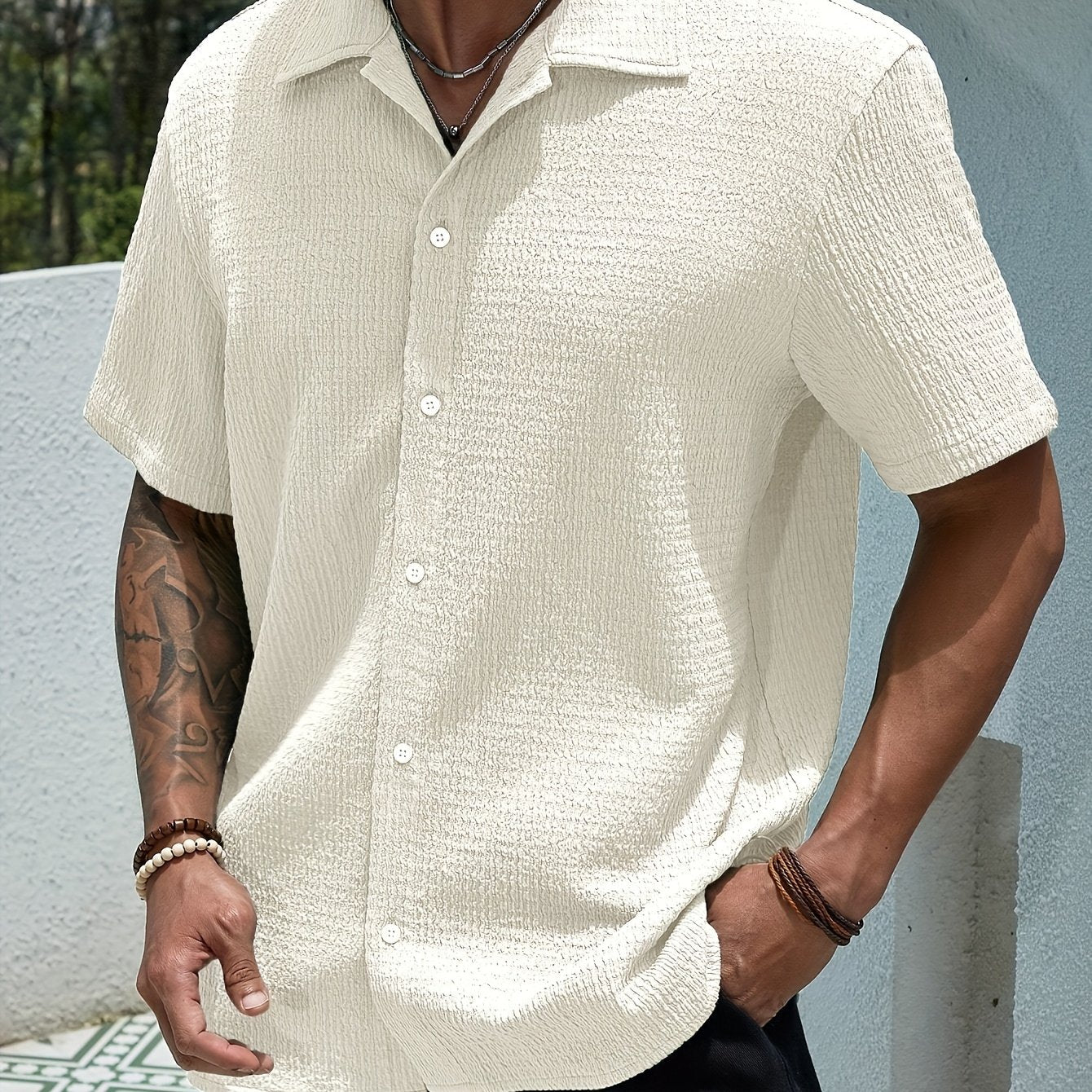 Camisa Casual Clásica para Hombre