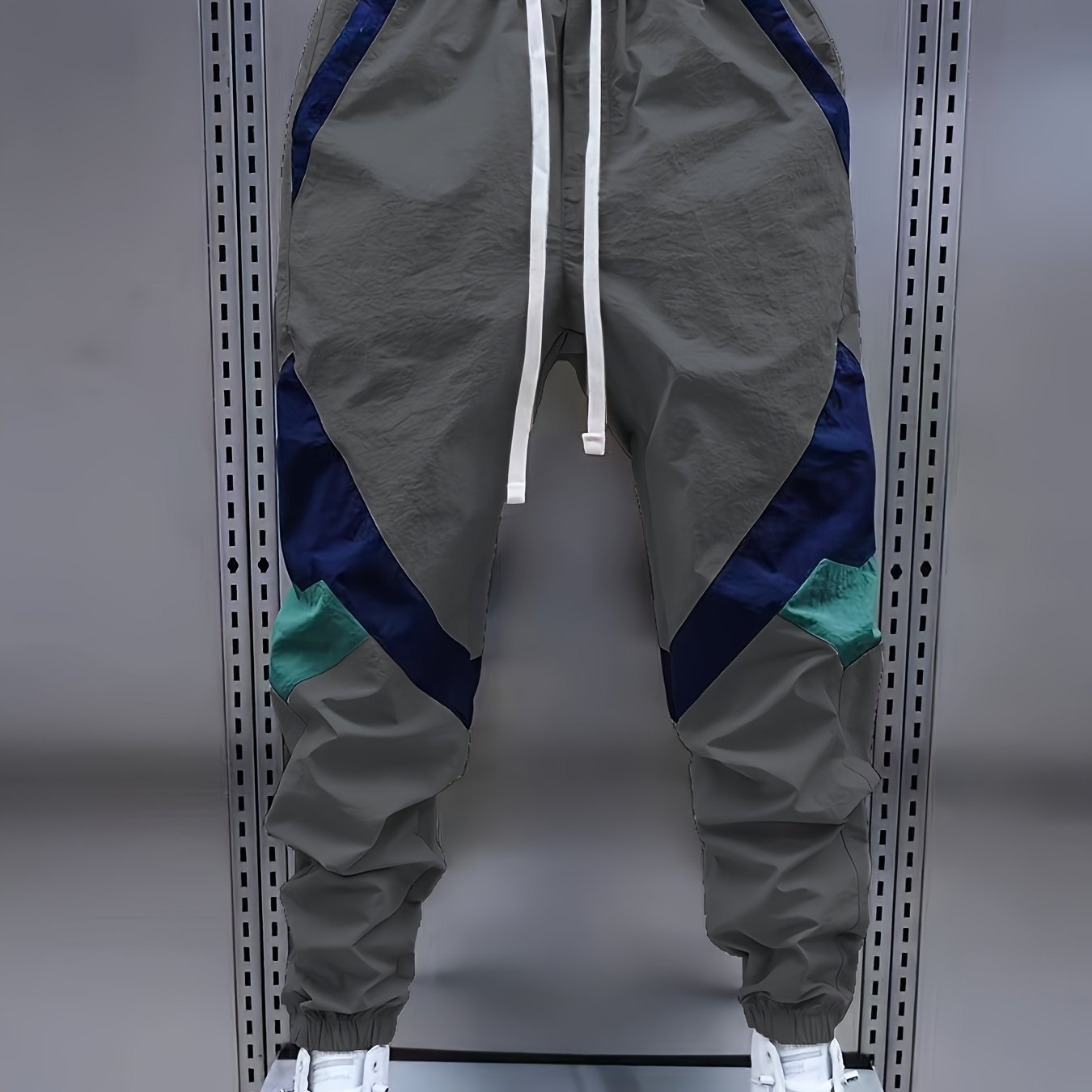 Pantalones jogger de verano finos y tejidos para hombre