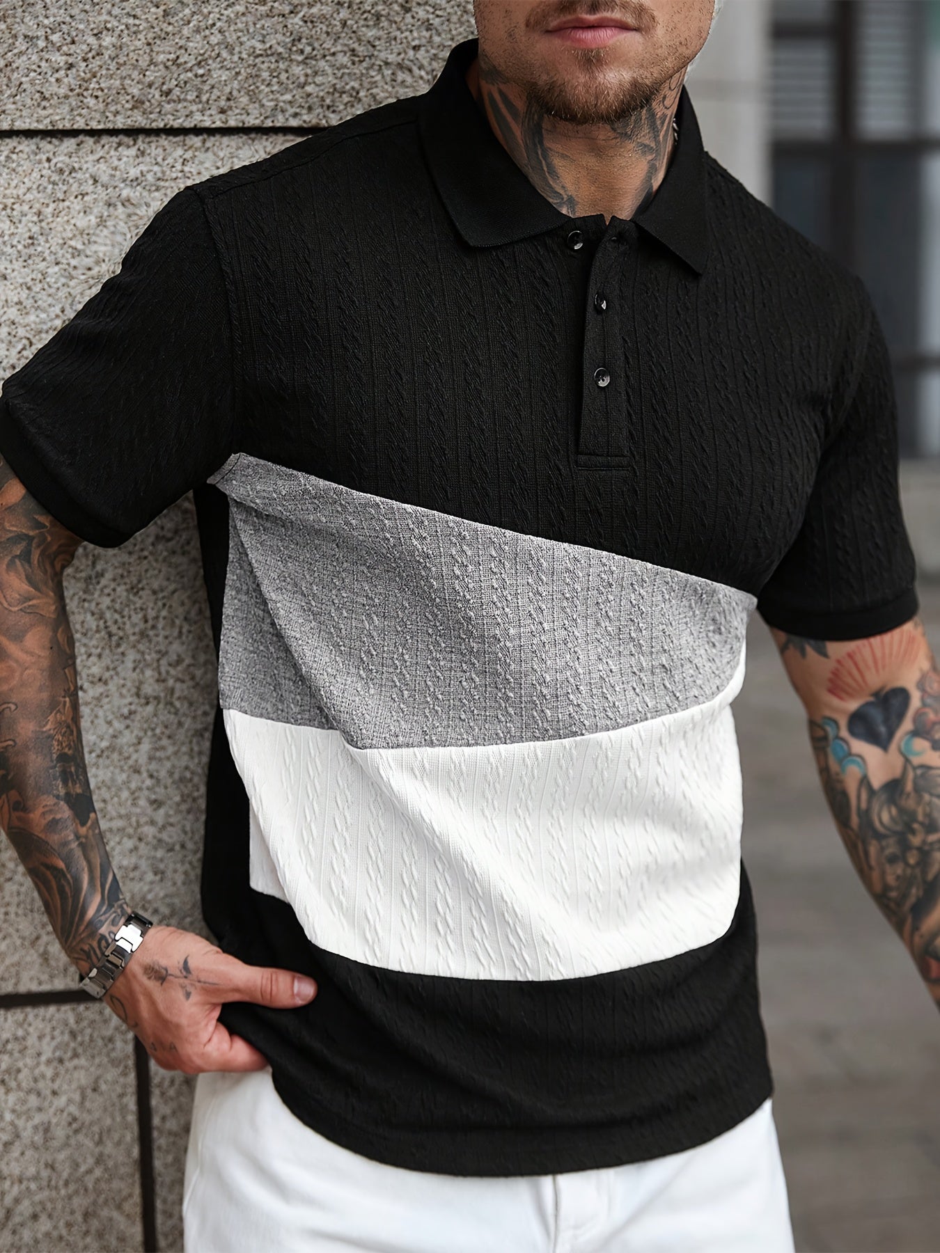 Polo casual de alta calidad para hombre