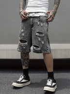Shorts jeans masculinos de verão,estilo casual e versátil