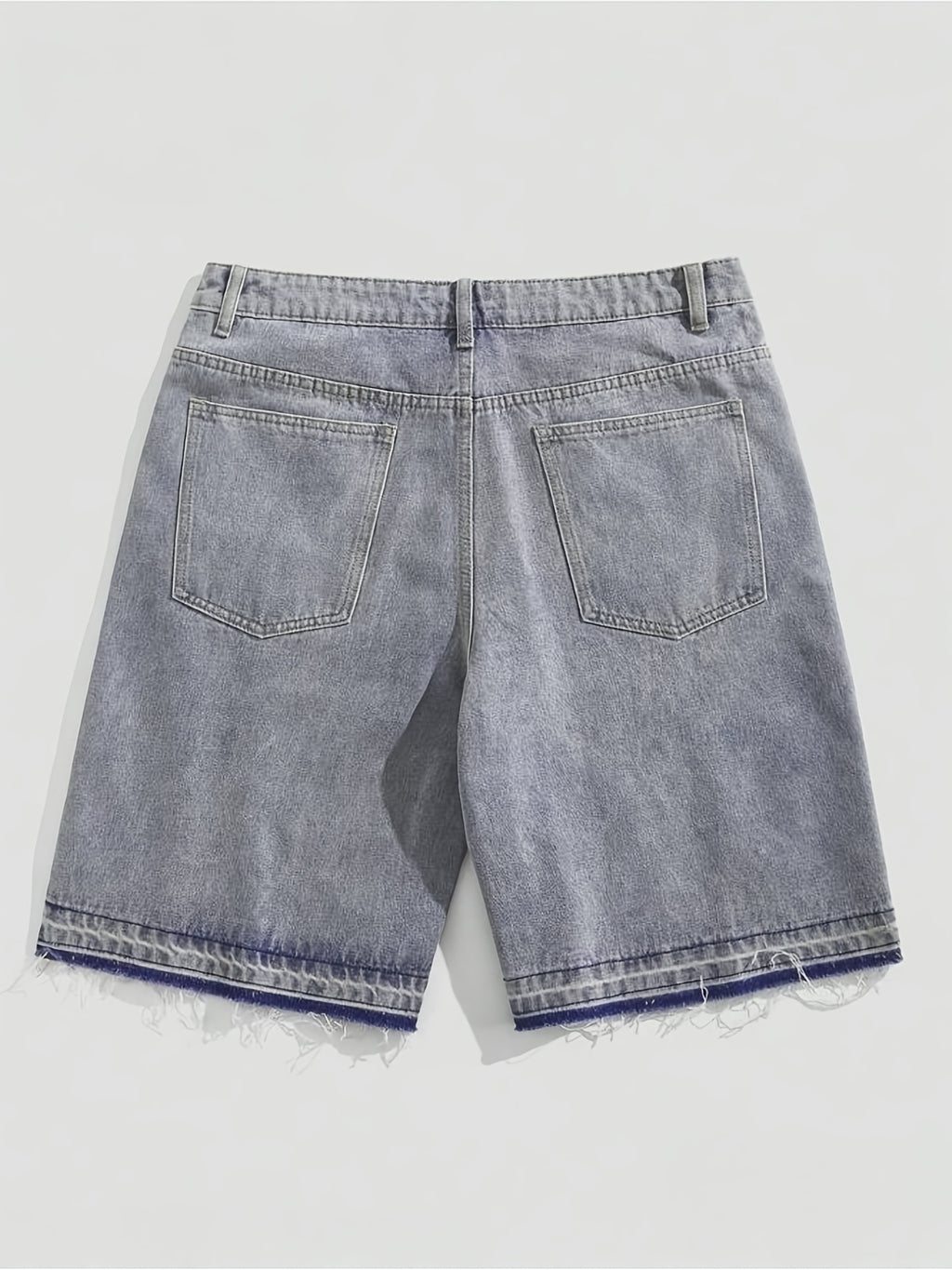 Bermuda Jeans Masculina Streetwear com Strass Premium