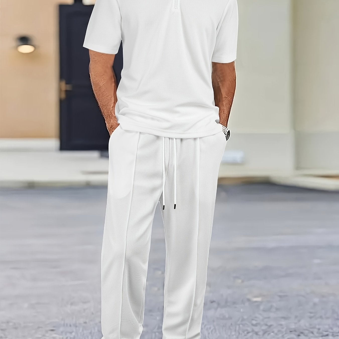 Conjunto Waffle Casual Premium