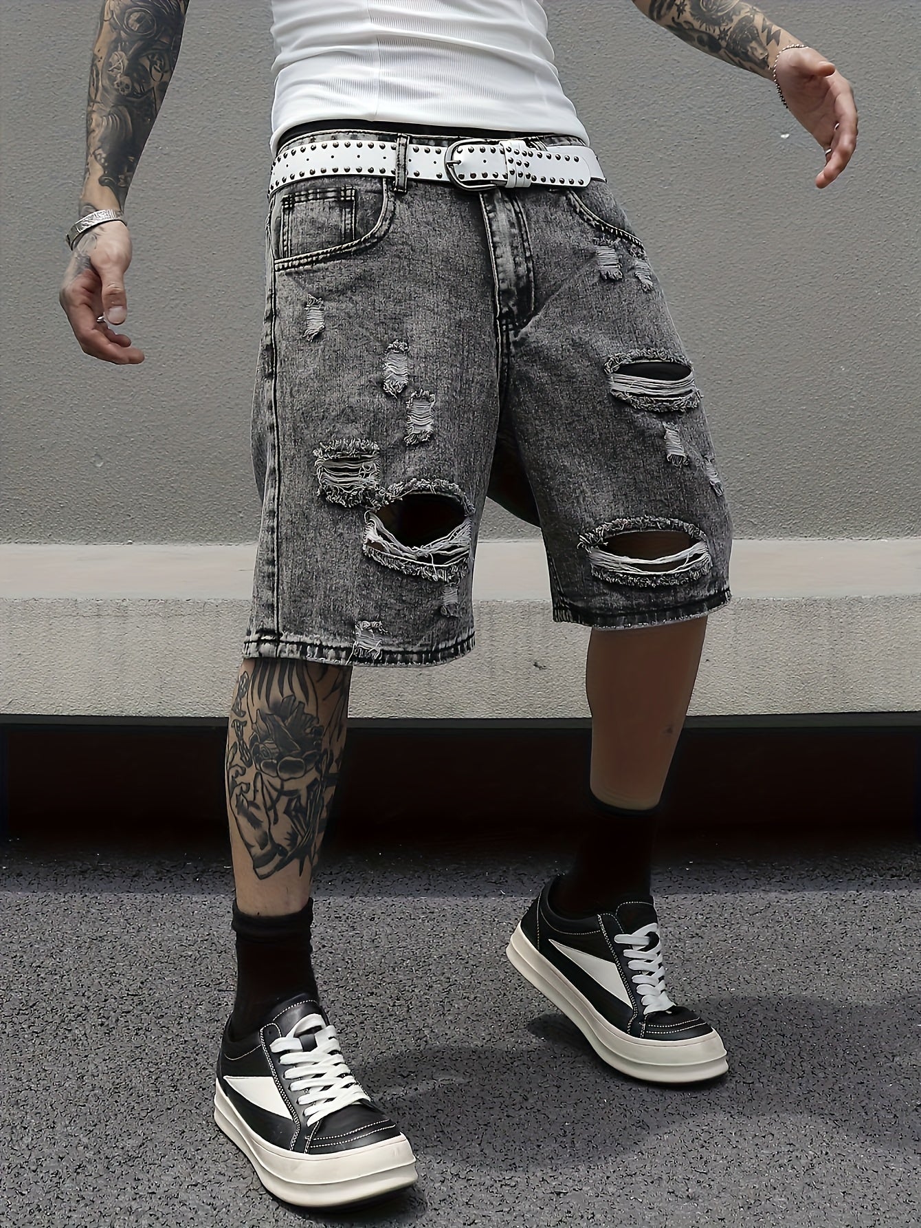 Shorts jeans masculinos de verão,estilo casual e versátil
