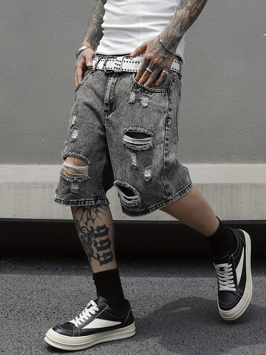 Shorts jeans masculinos de verão,estilo casual e versátil
