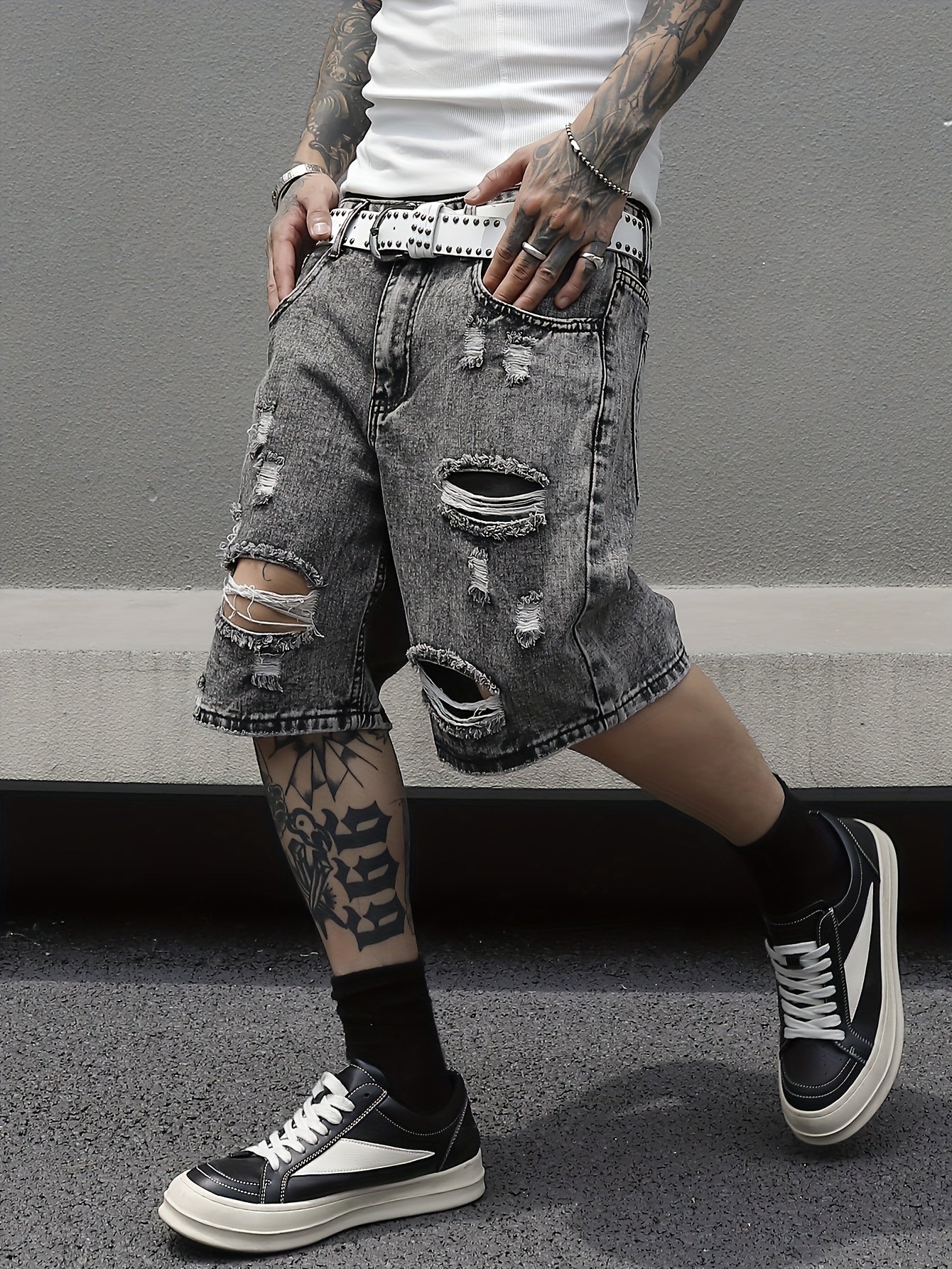 Shorts jeans masculinos de verão,estilo casual e versátil
