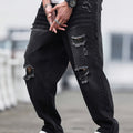 Jeans Casuales Desgastados para Hombre