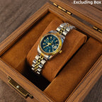Reloj POEDAGAR de cuarzo compacto de lujo y elegante para hombre