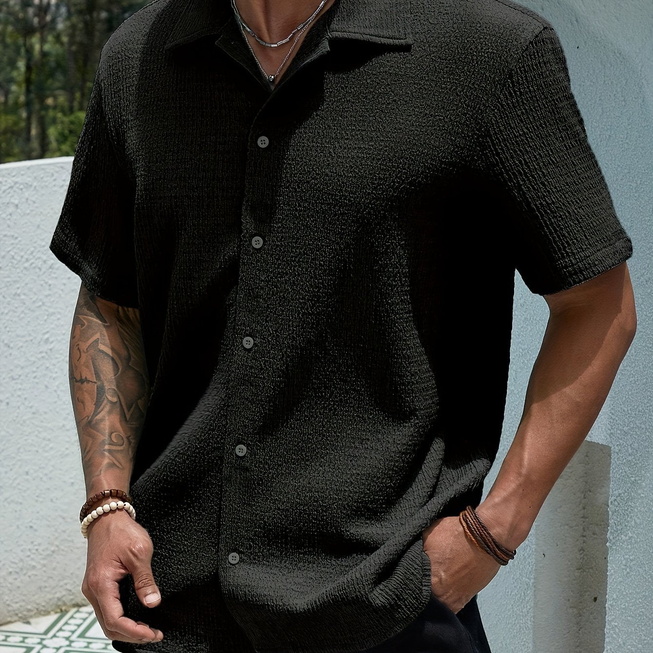 Camisa Casual Clásica para Hombre