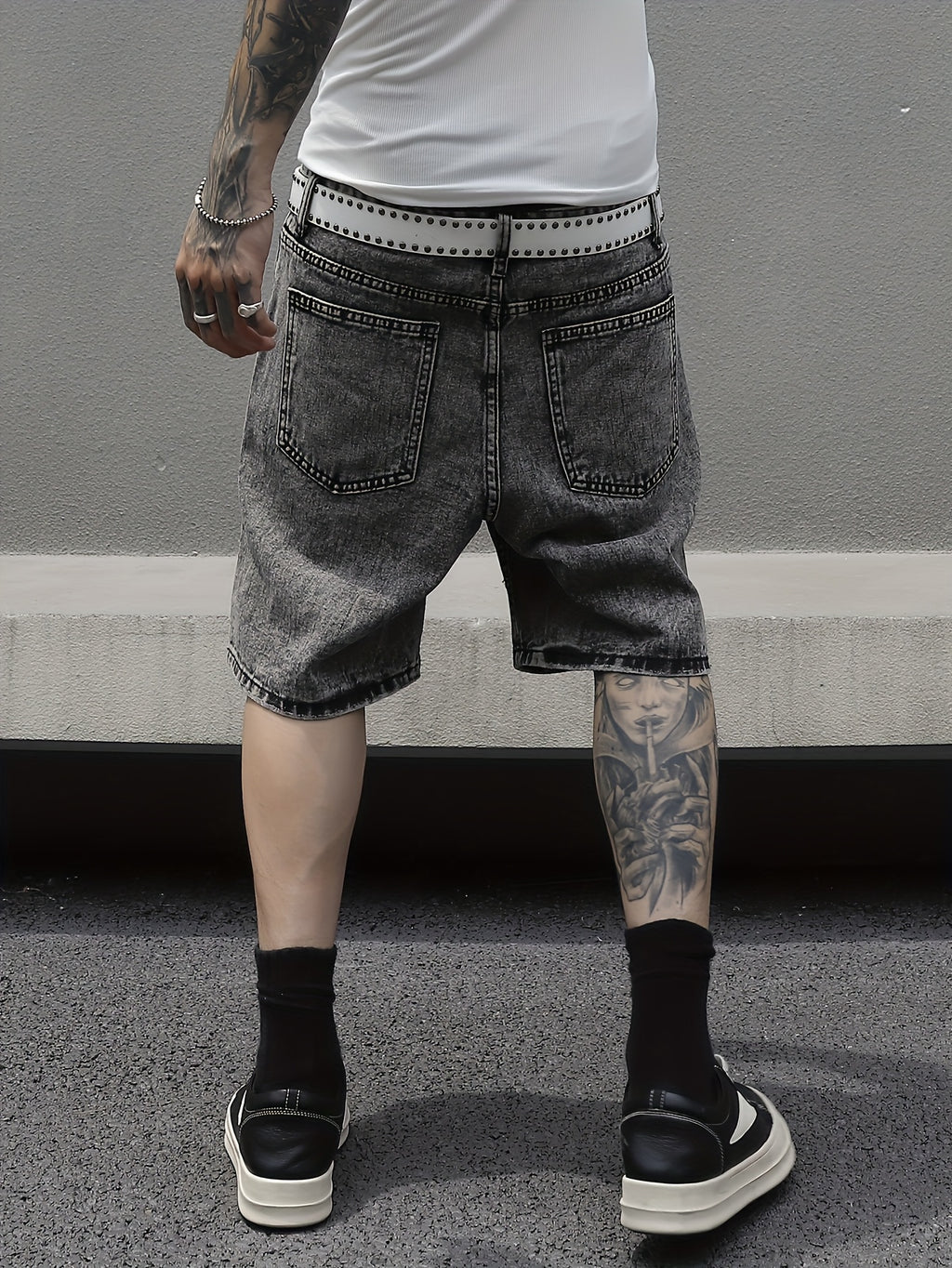 Shorts jeans masculinos de verão,estilo casual e versátil
