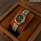 Reloj POEDAGAR de cuarzo compacto de lujo y elegante para hombre