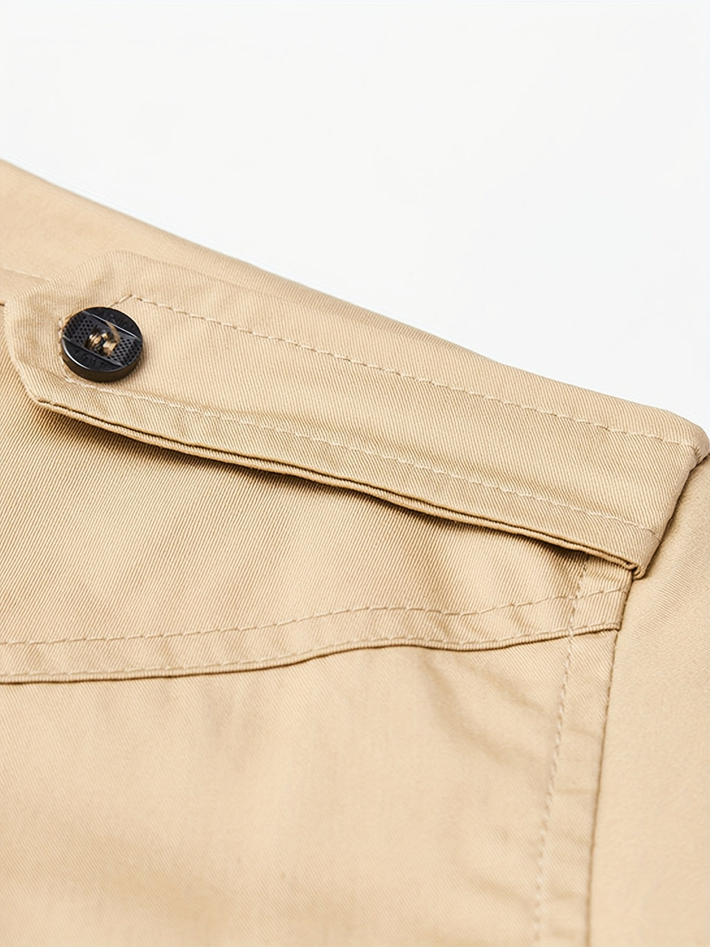 Camisa Casual de Carga para Hombre con Bolsillos - Manga Corta