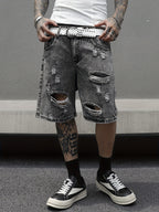 Shorts jeans masculinos de verão,estilo casual e versátil