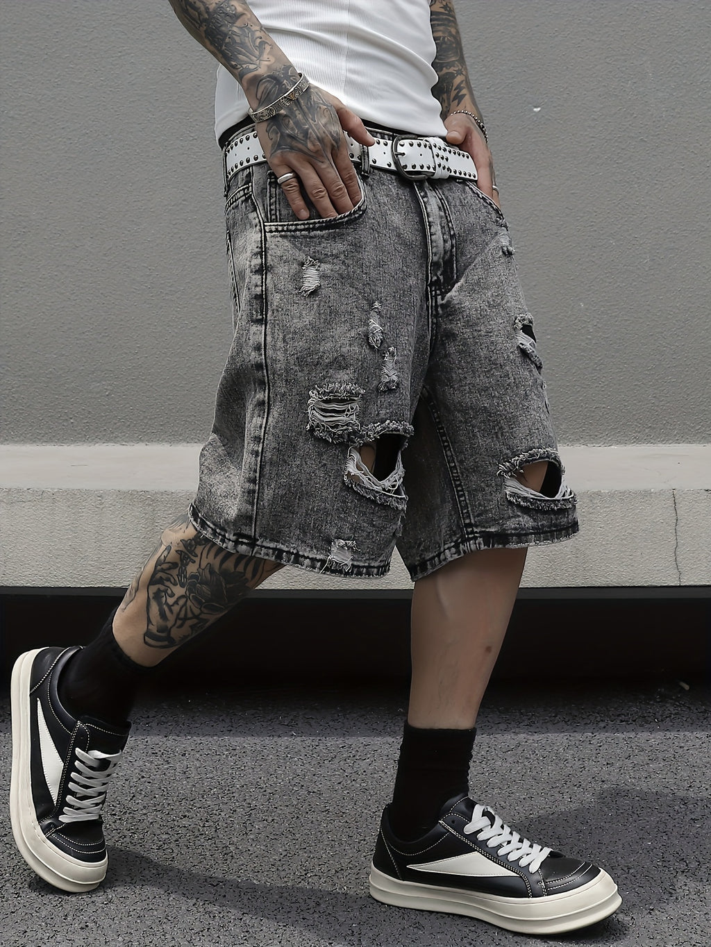 Shorts jeans masculinos de verão,estilo casual e versátil