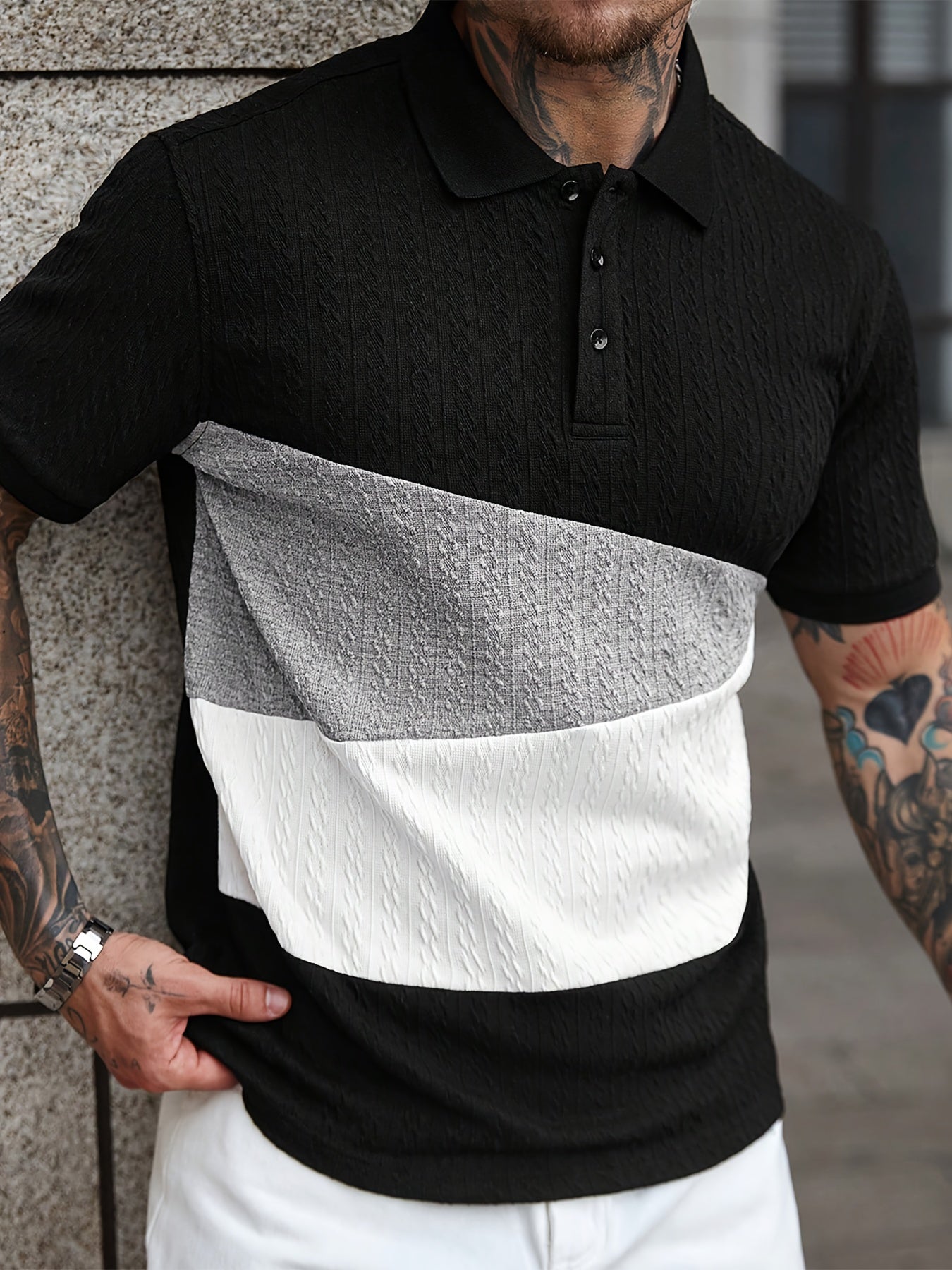 Polo casual de alta calidad para hombre