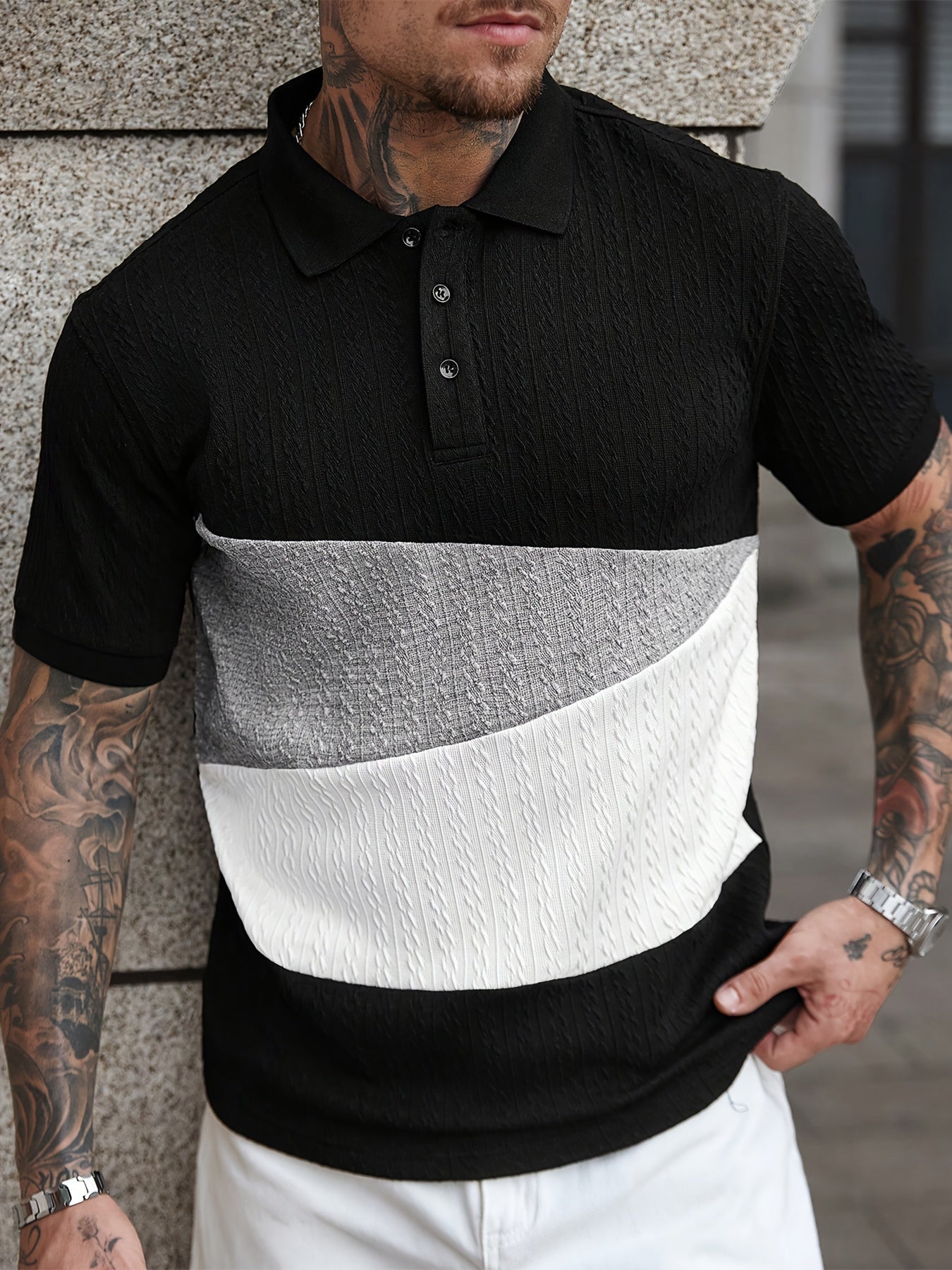 Polo casual de alta calidad para hombre
